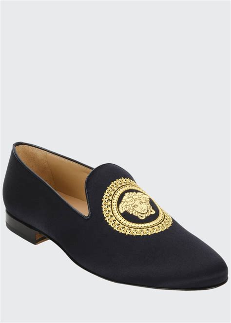 mens versace medusa slippers|Versace shoes clearance.